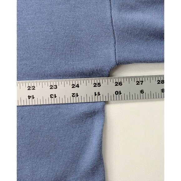 Rachel Zoe Lightweight Weekend Sweater Hoodie in Periwinkle Size 2X - Picture 5 of 6